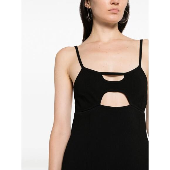 GAUGE81 Chocolate Seca Cutout Knit Mini Party Dress Size 38 - Picture 11 of 11